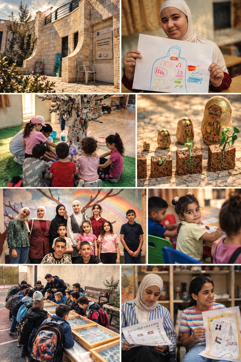 Children and activities at the Natural History Museum in Bethlehem