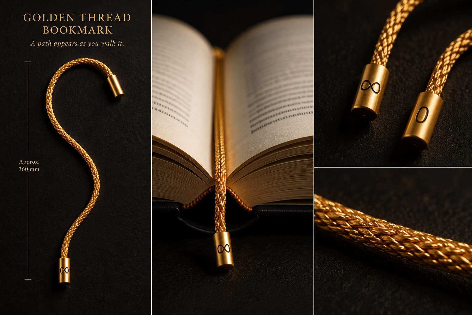The Golden Thread bookmark