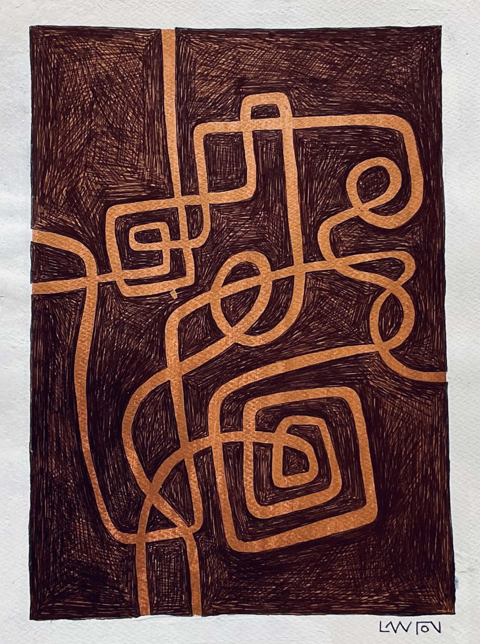 The original Golden Thread drawing